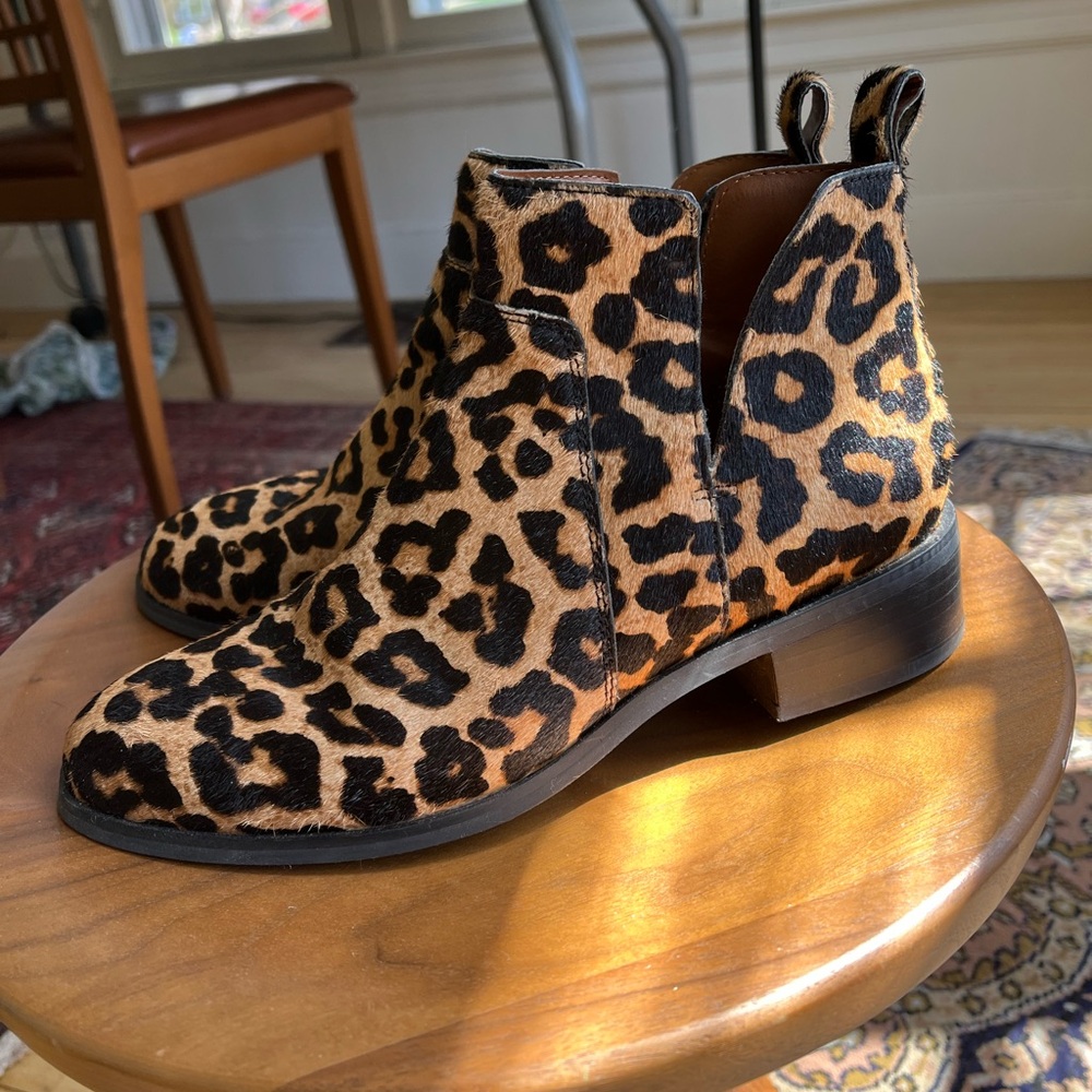 Leopard Print Booties - image 2